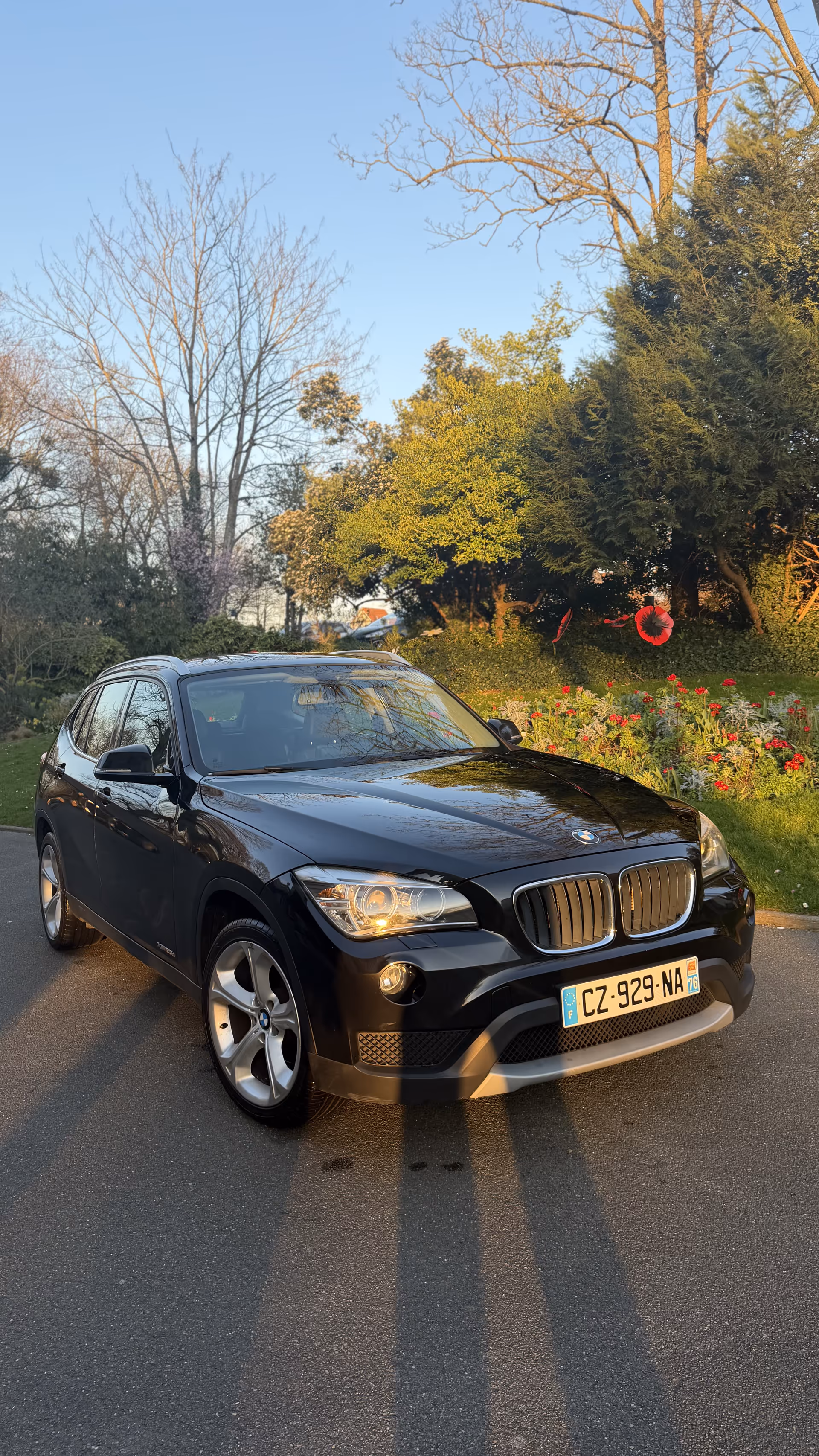 BMW X1 20d 2.0D XDRIVE 2013 noir - 1/20