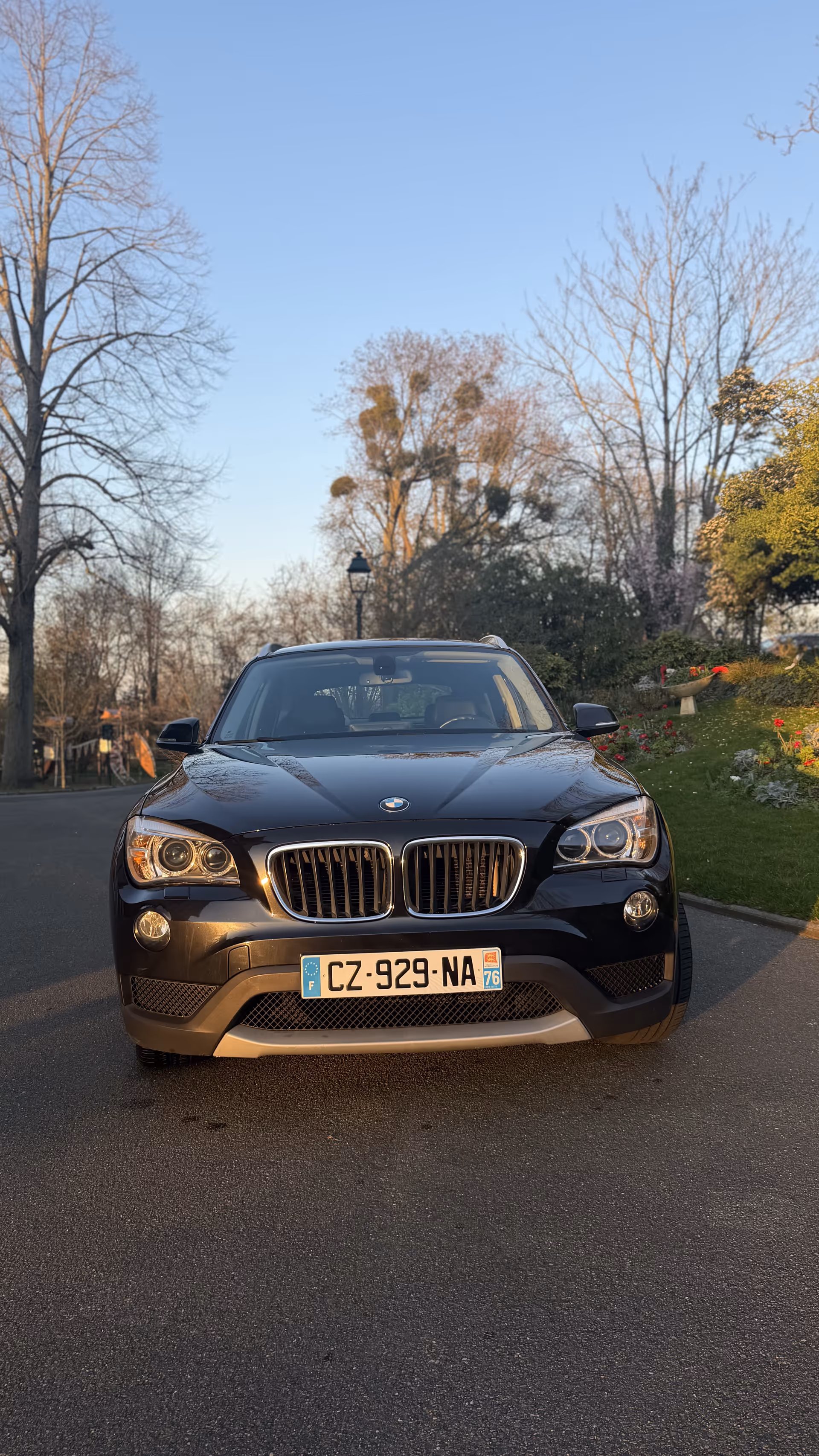 BMW X1 20d 2.0D XDRIVE 2013 noir - 2/20